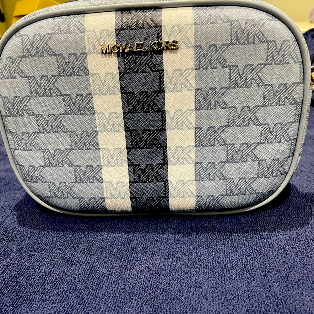 Michael Kors Logo Purse with Optional/Detachable Sling Strap